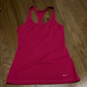 Nike Women's Pink racerback Tank Top